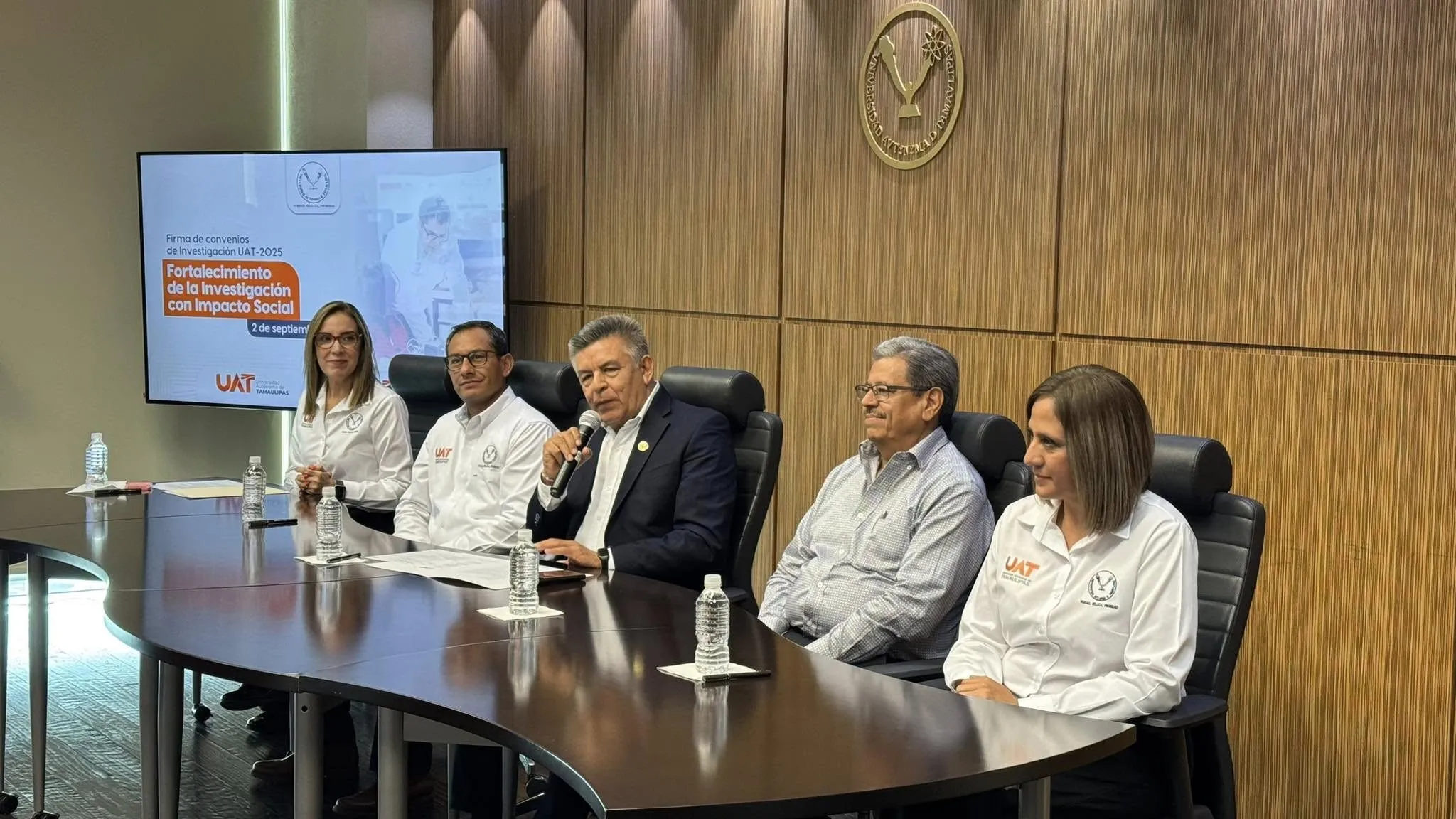 Foto FIRMA DE CONVENIOS DE PROYECTOS DE INVESTIGACION CON IMPACTO SOCIAL